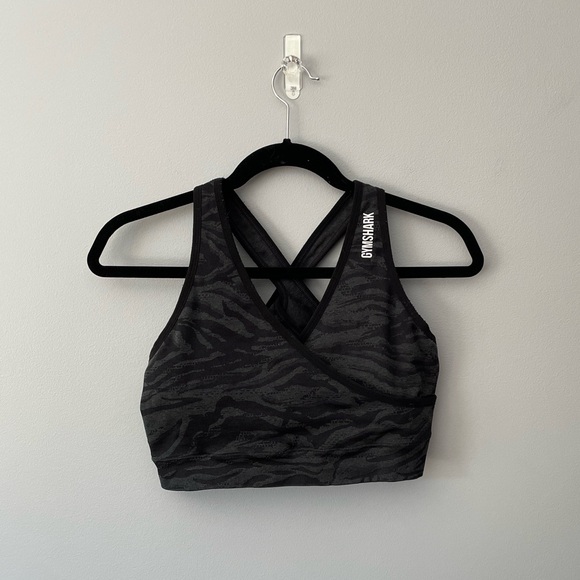 GYMSHARK Camo Sports Bra - Picture 4 of 6